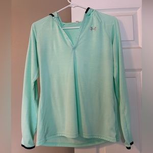 Under Armour heat gear hooded top